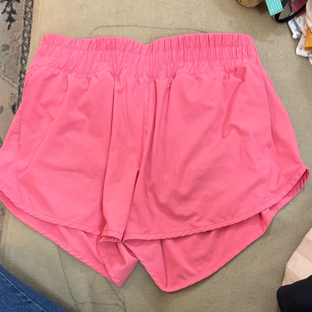 Vibrant Pink Women's Athletic Shorts